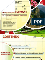 Politicas Educativa Del Sistema Educativo Peruano