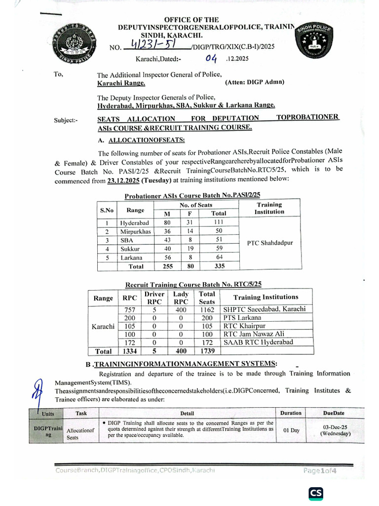 Training P Asi | PDF