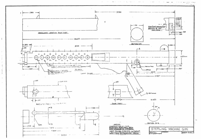 Sterling Receiver Drawings | PDF