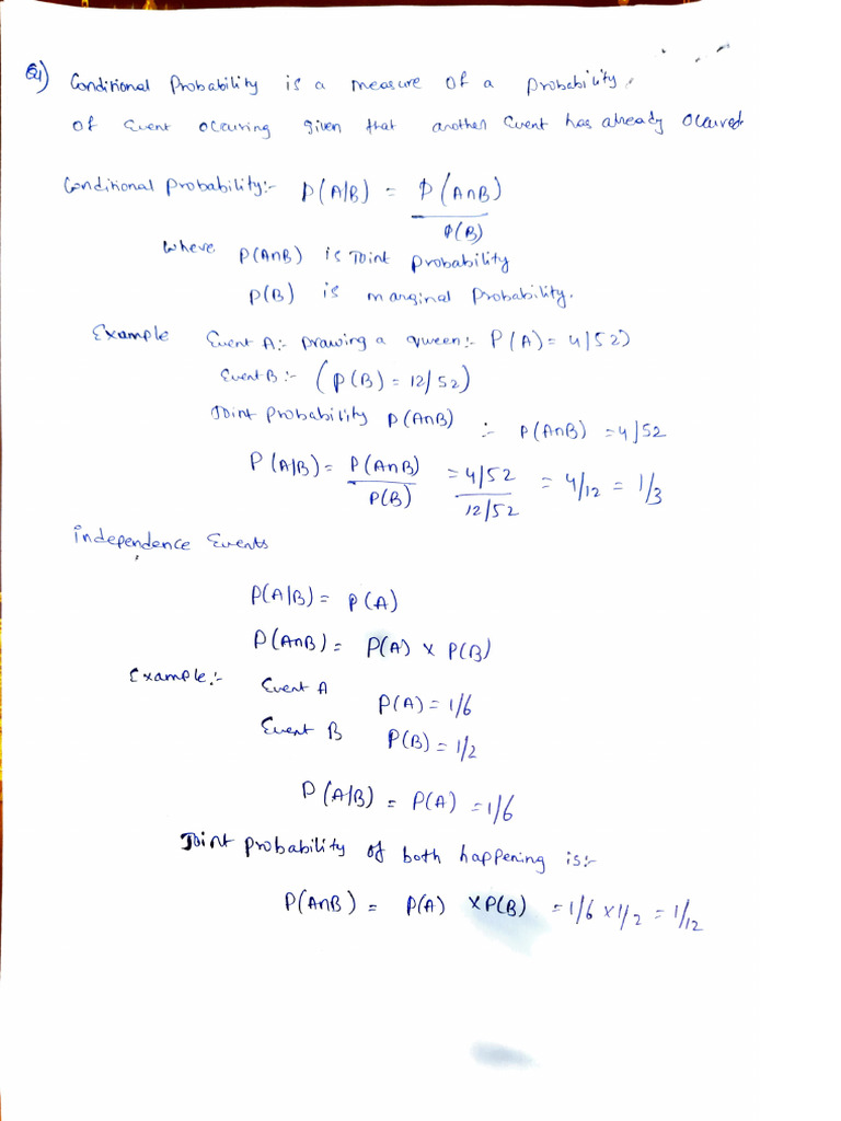 Understanding Conditional Probability Concepts | PDF
