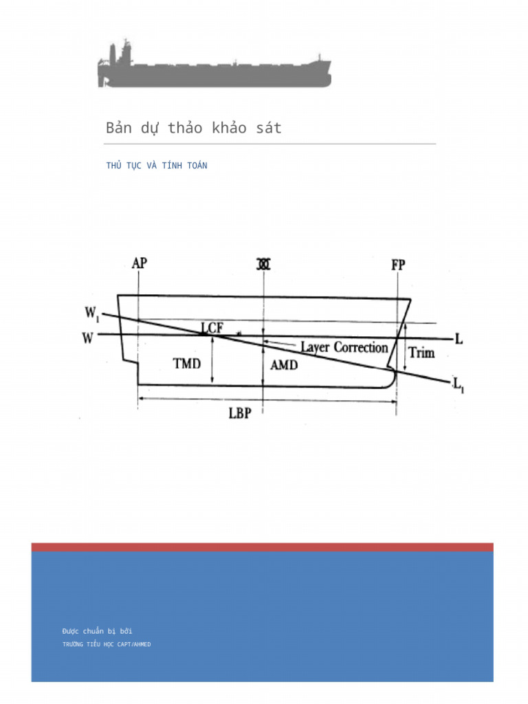 The Draft Survey Procedures and Calculat | PDF
