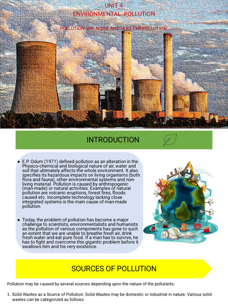 Understanding Environmental Pollution | PDF | Air Pollution | Exhaust Gas