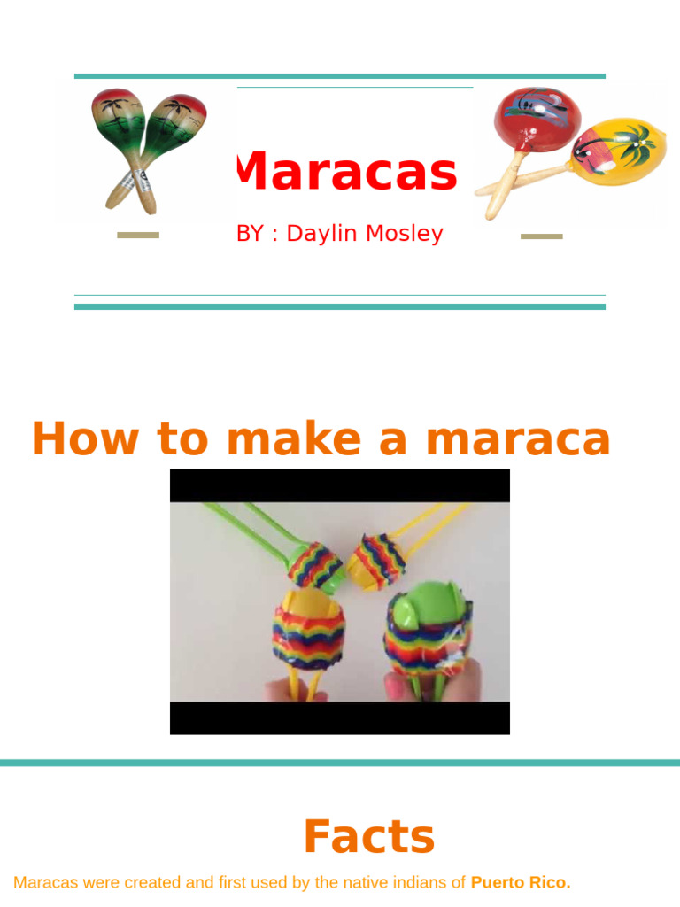 How to Make Traditional Maracas | PDF