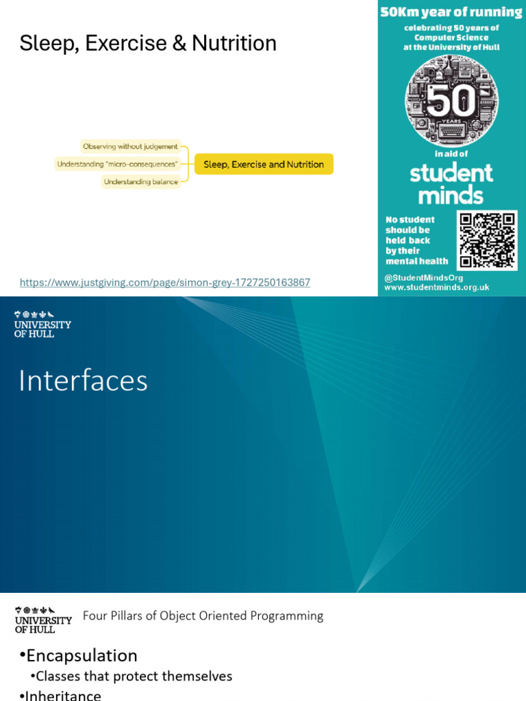 Week 18-2 Interfaces | PDF | Inheritance (Object Oriented Programming ...