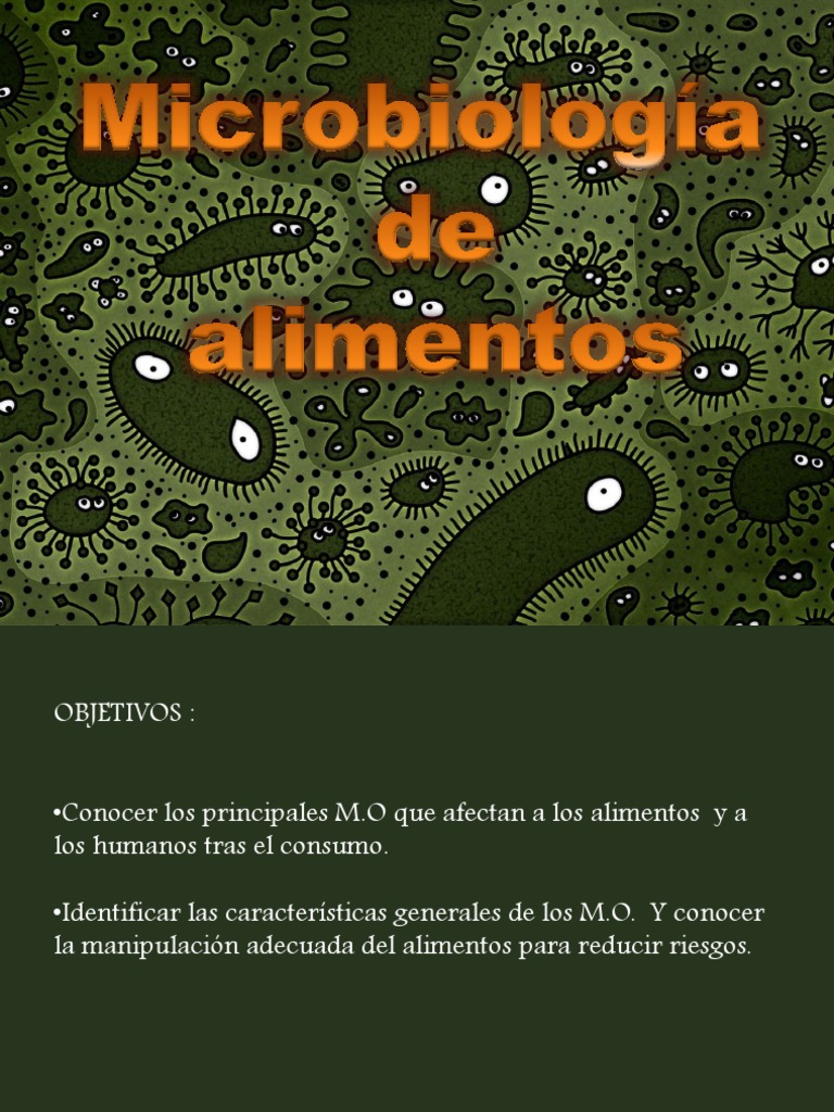 microbiología de los alimentos