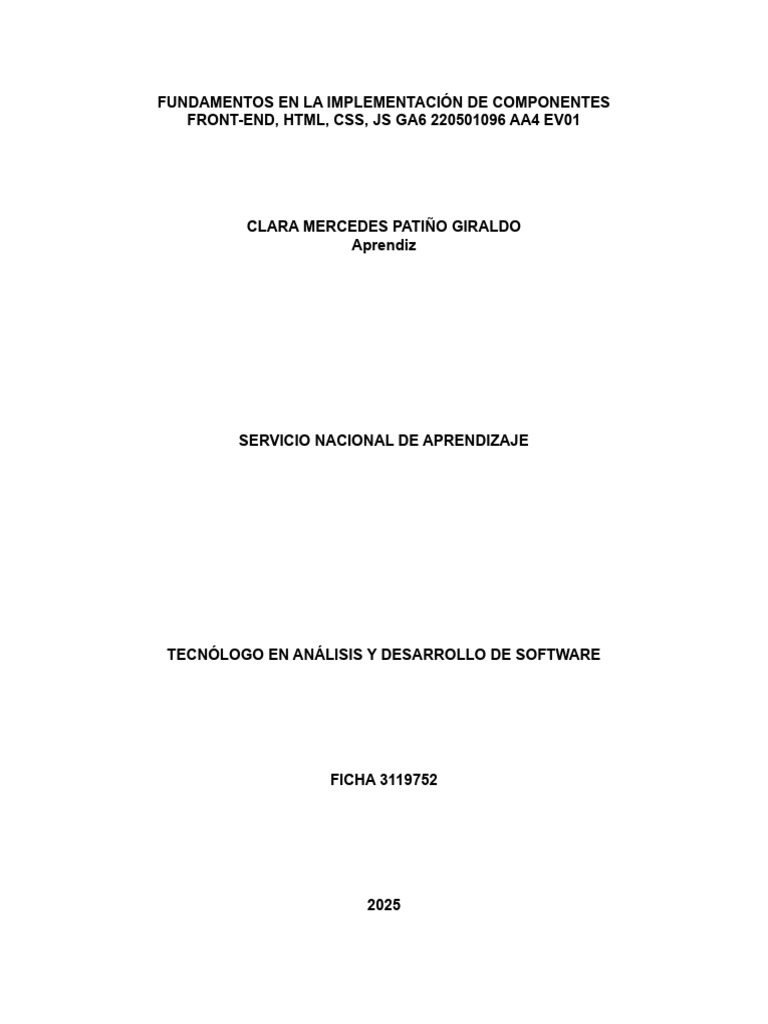 Fundamentos de HTML, CSS y JS en Front-End | PDF | HTML | Red mundial