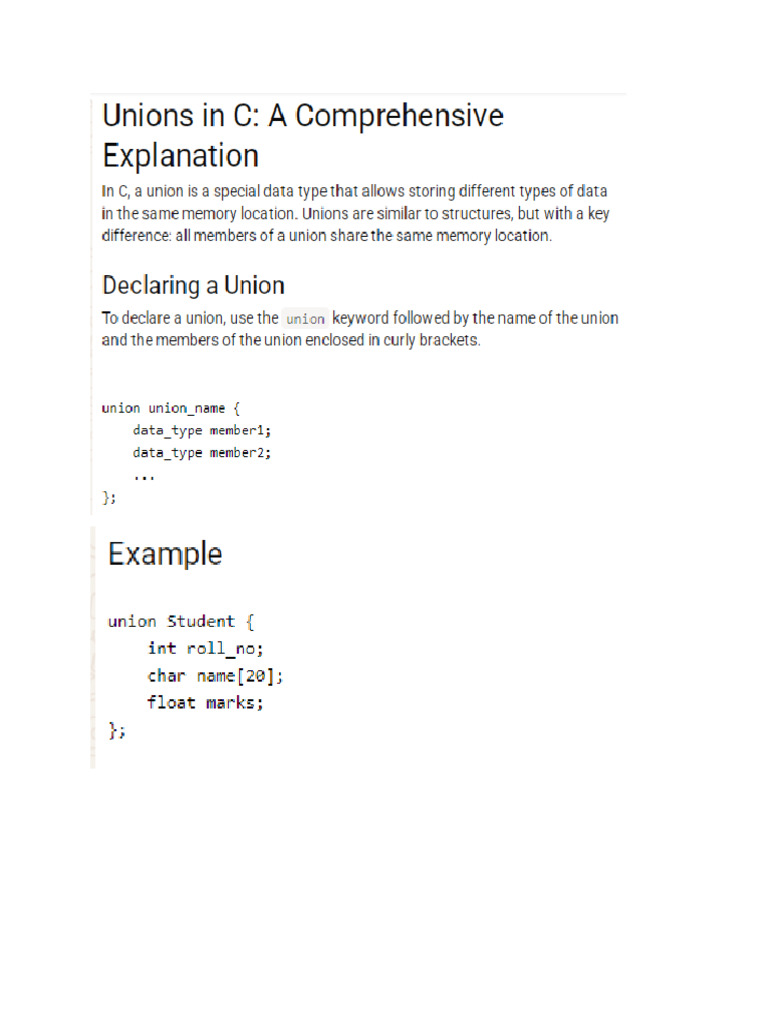 Union | PDF
