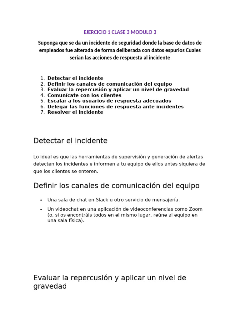 Tarea 3 Clase 3 | PDF | Informática