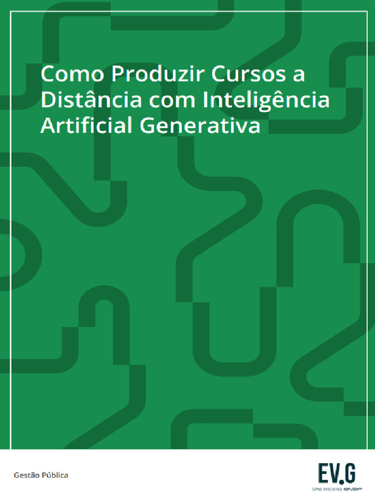 Produção de Cursos com IA Generativa | PDF | Inteligência artificial ...