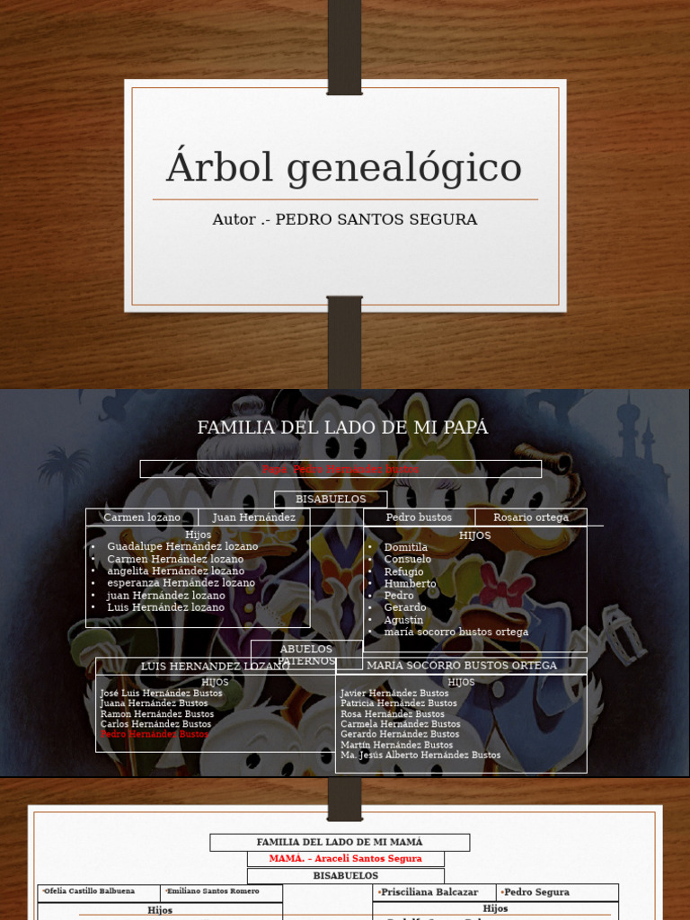 Árbol Genealógico de la Familia Segura | PDF