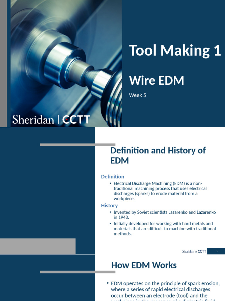 Wire EDM: Process, Applications, and Benefits | PDF | Secondary Sector ...