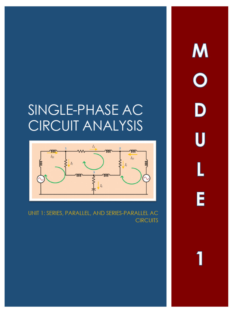 Single-Phase AC Circuit Analysis | PDF | Electrical Network | Inductance