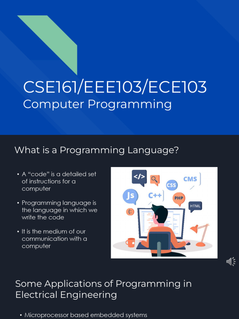 Cse161 Eee103 Ece103 Lec 1 Intro | PDF