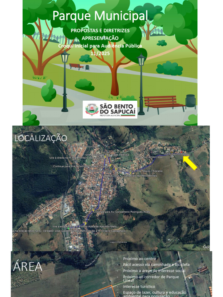 Propostas para Parque Municipal 2025 | PDF | Parques | Parquinho