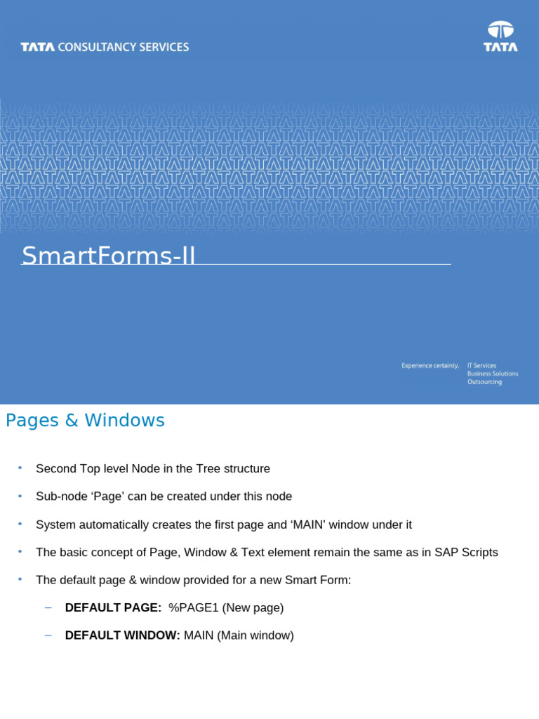 Smart Forms II | PDF | Page Layout | Parameter (Computer Programming)