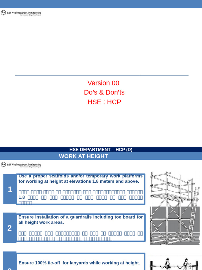 Work at Height | PDF