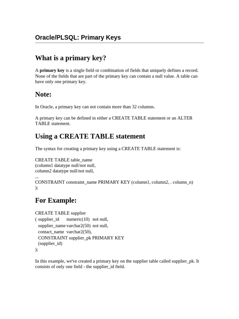Data Constraints Oracle | PDF | Table (Database) | Data Model