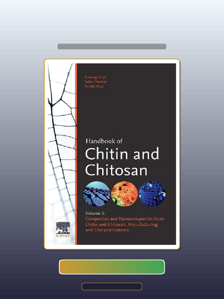 Test Bank of Handbook of Chitin and Chitosan Volume 2 Composites and ...