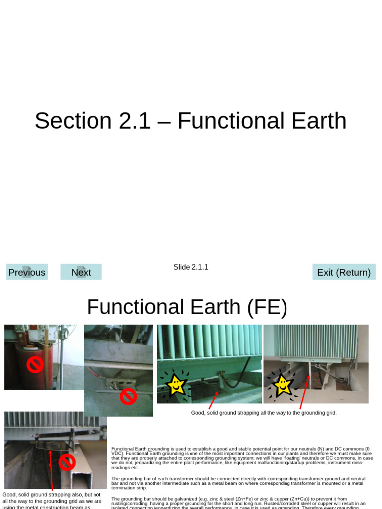 Importance of Functional Earth Grounding | PDF | Rust | Corrosion