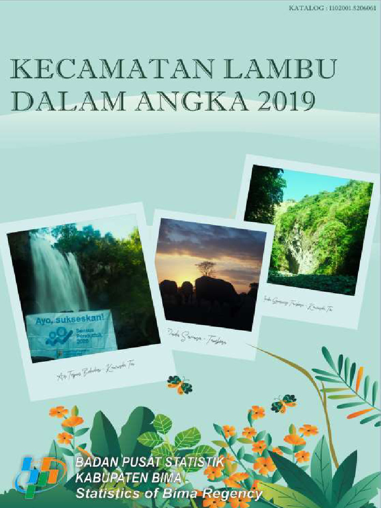 Statistik Kecamatan Lambu 2019 | PDF