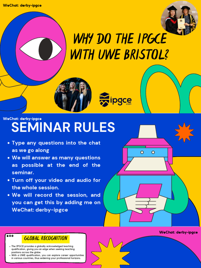Benefits of IPGCE at UWE Bristol | PDF | Teachers | Teacher Education