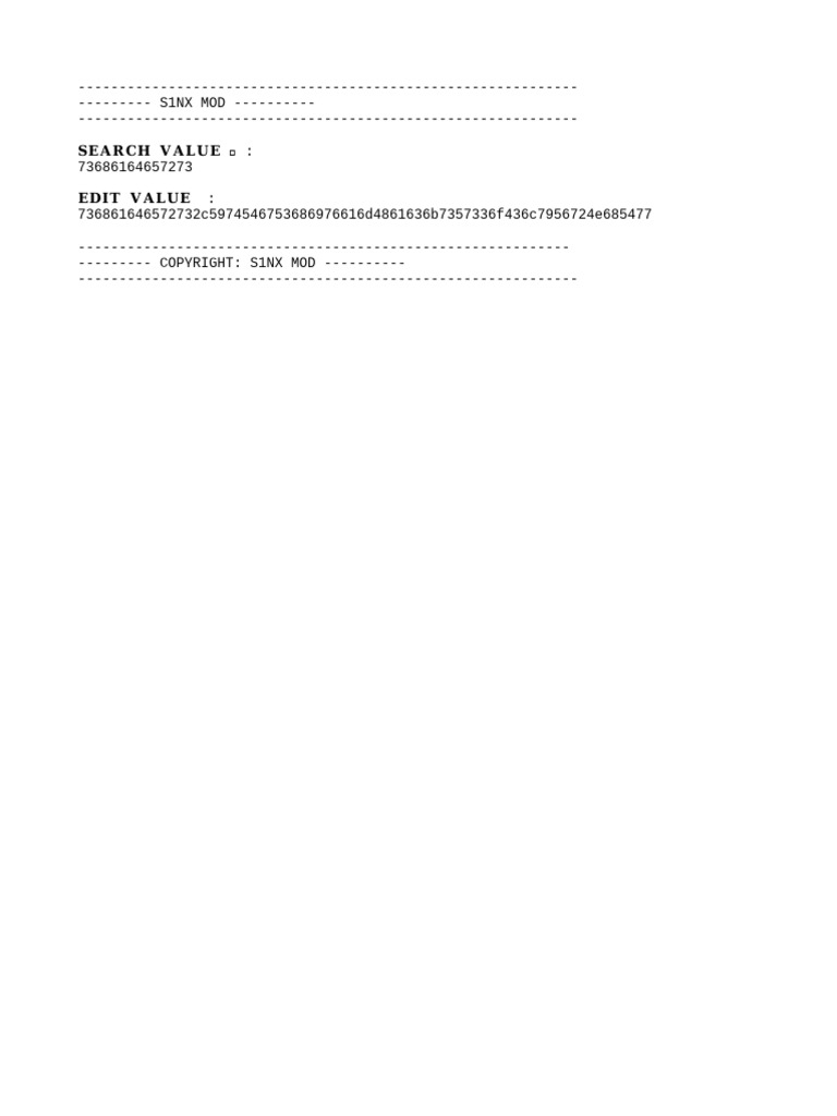 Bypass Codes | PDF