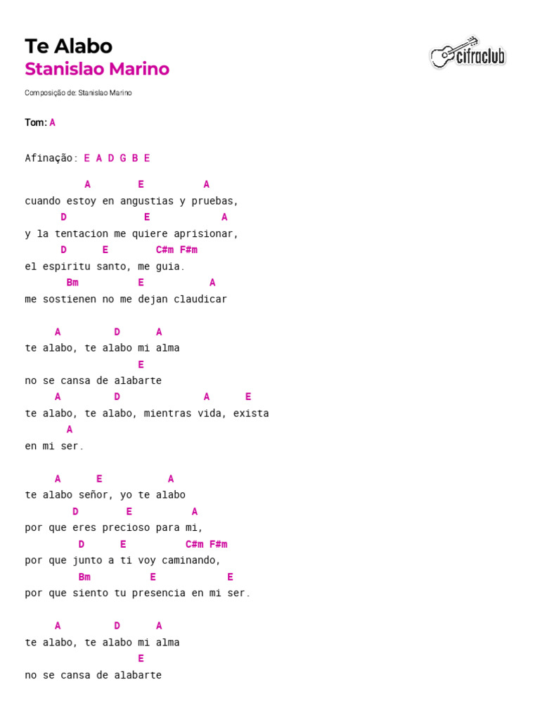 Letra de 