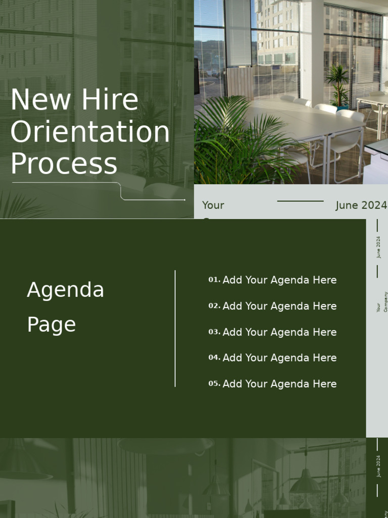 New Hire Orientation Agenda 2024 | PDF