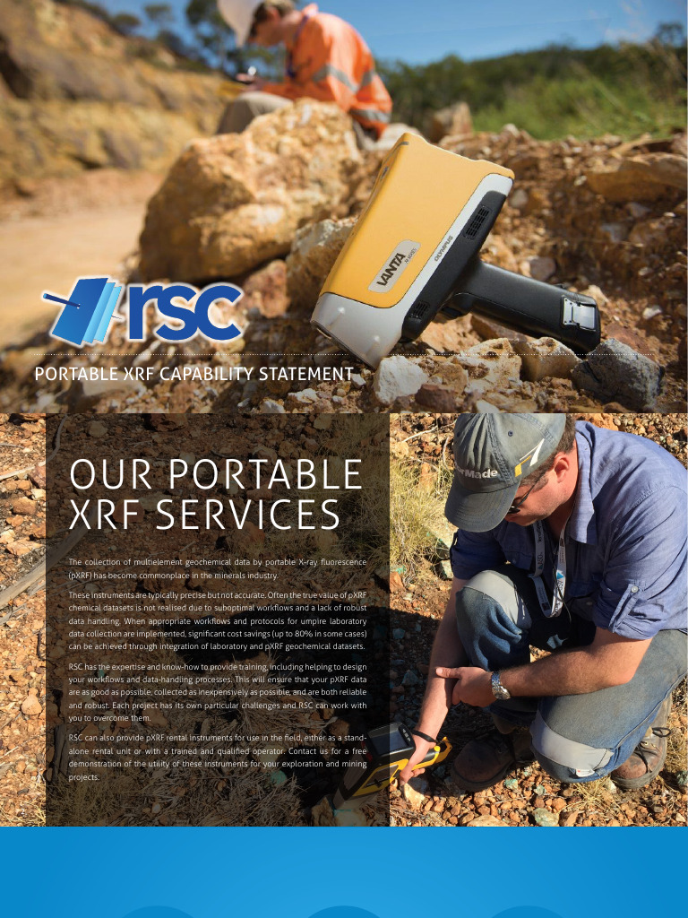 Portable XRF Services Overview | PDF | Principal Component Analysis ...