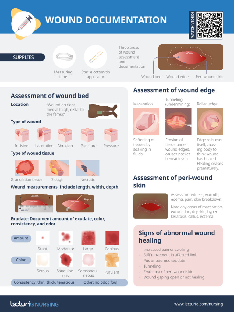 Wound Assessment and Documentation Guide | PDF | Wound | Injury