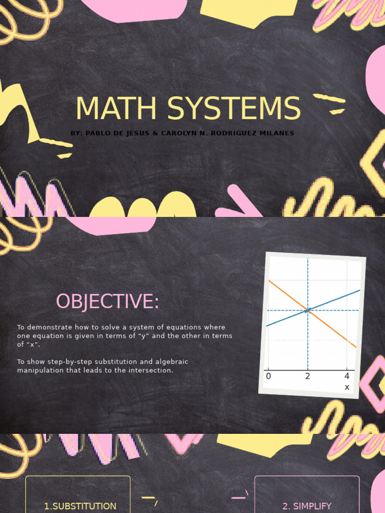 Solving Systems of Equations Guide | PDF
