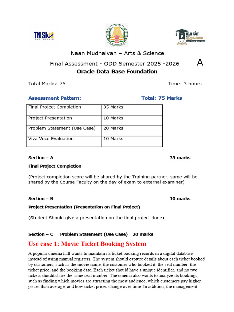 Oracle Database Foundation Assessment Guide | PDF | Databases ...