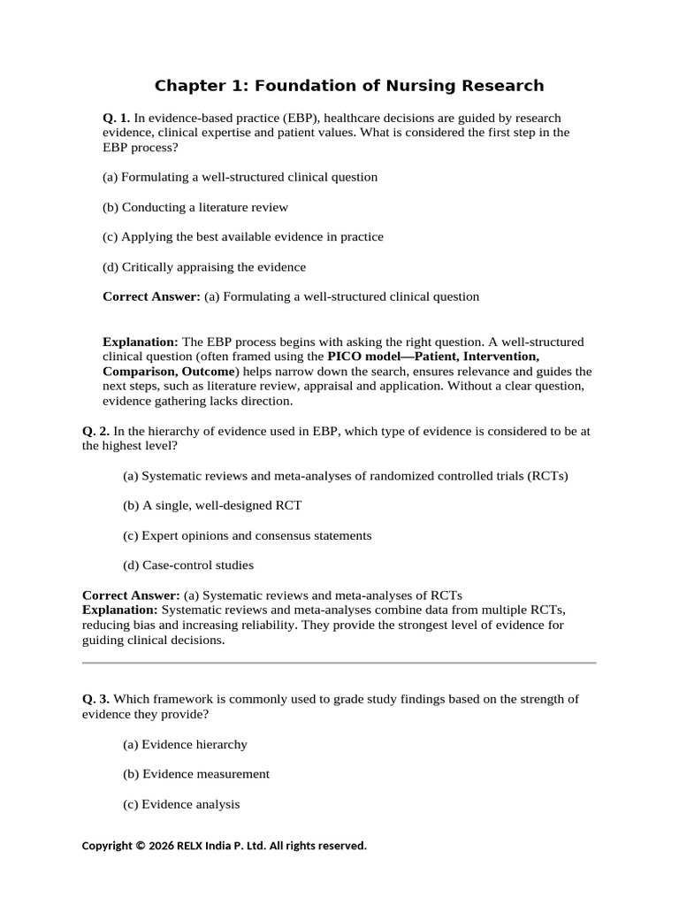 Chapter 001 | PDF | Theory | Randomized Controlled Trial