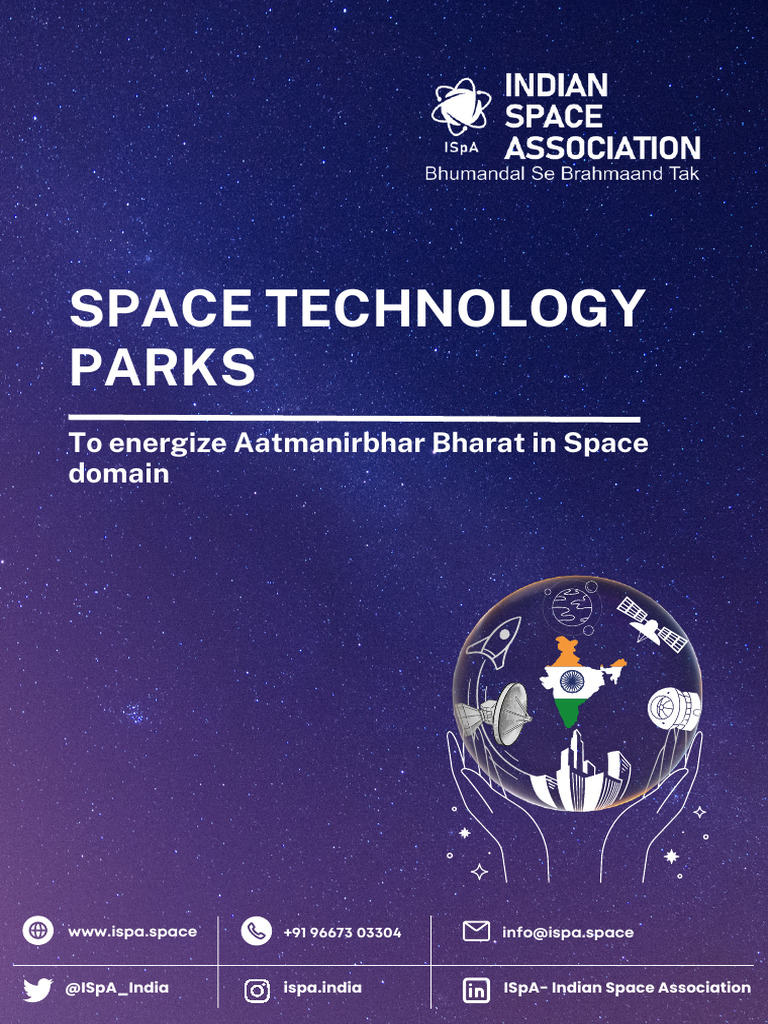 Space Technology Parks for India’s Growth | PDF | Startup Company ...