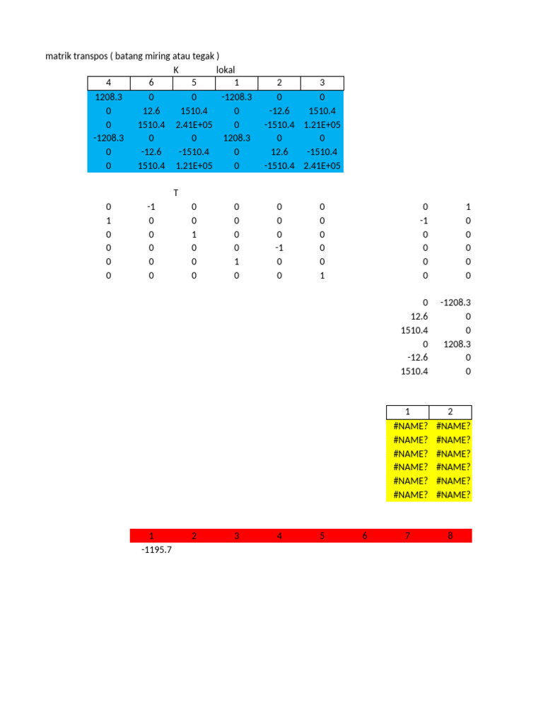 Matrix Transpose Calculation Guide | PDF | Abstract Algebra | Matrix Theory