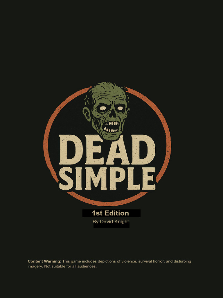Dead Simple: Survival RPG Guide | PDF