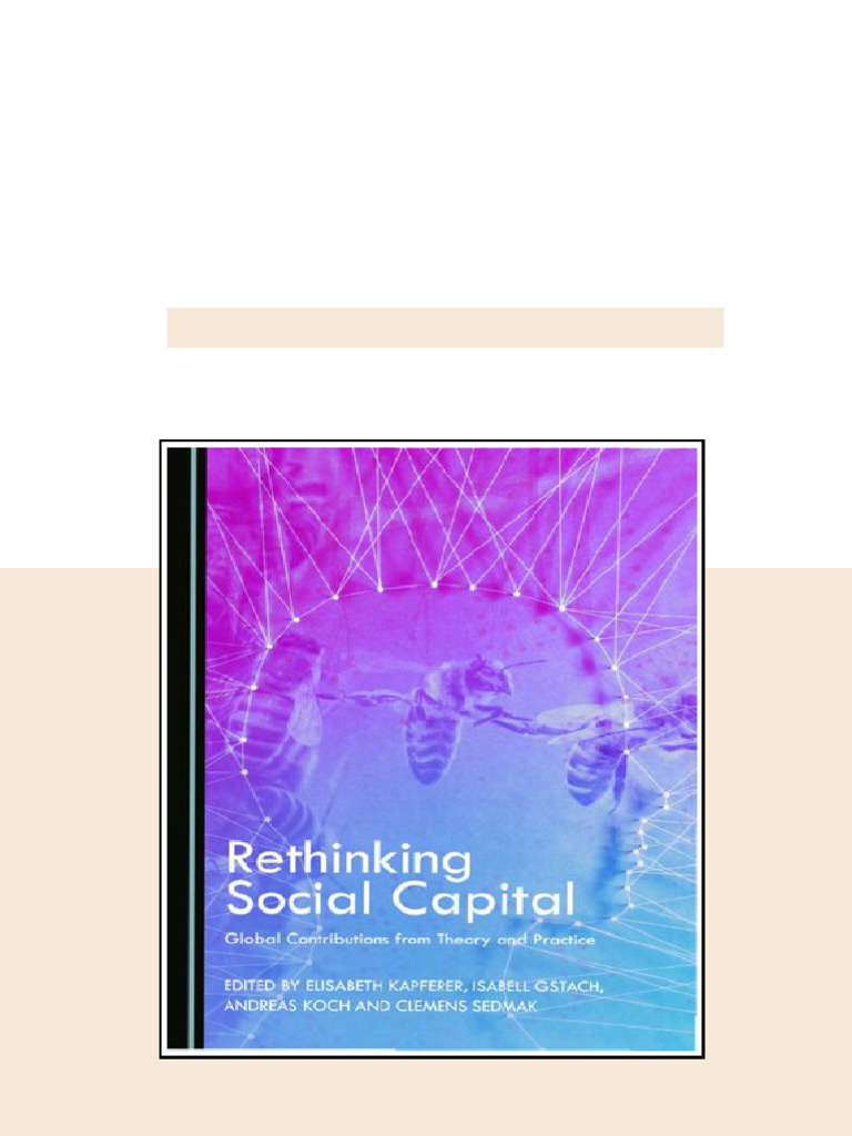 Rethinking Social Capital 1st Edition Lizabeth Kapferer - ebook and ...