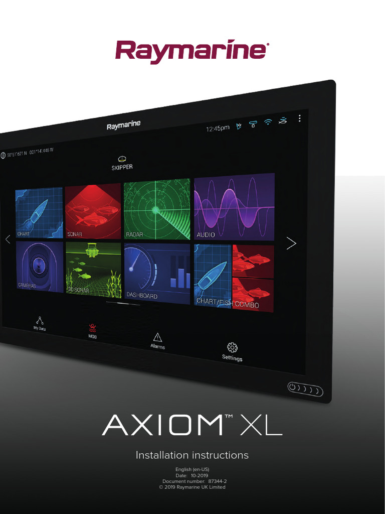 Axiom XL Installation Instructions 87344-2-En | PDF | Electromagnetic ...