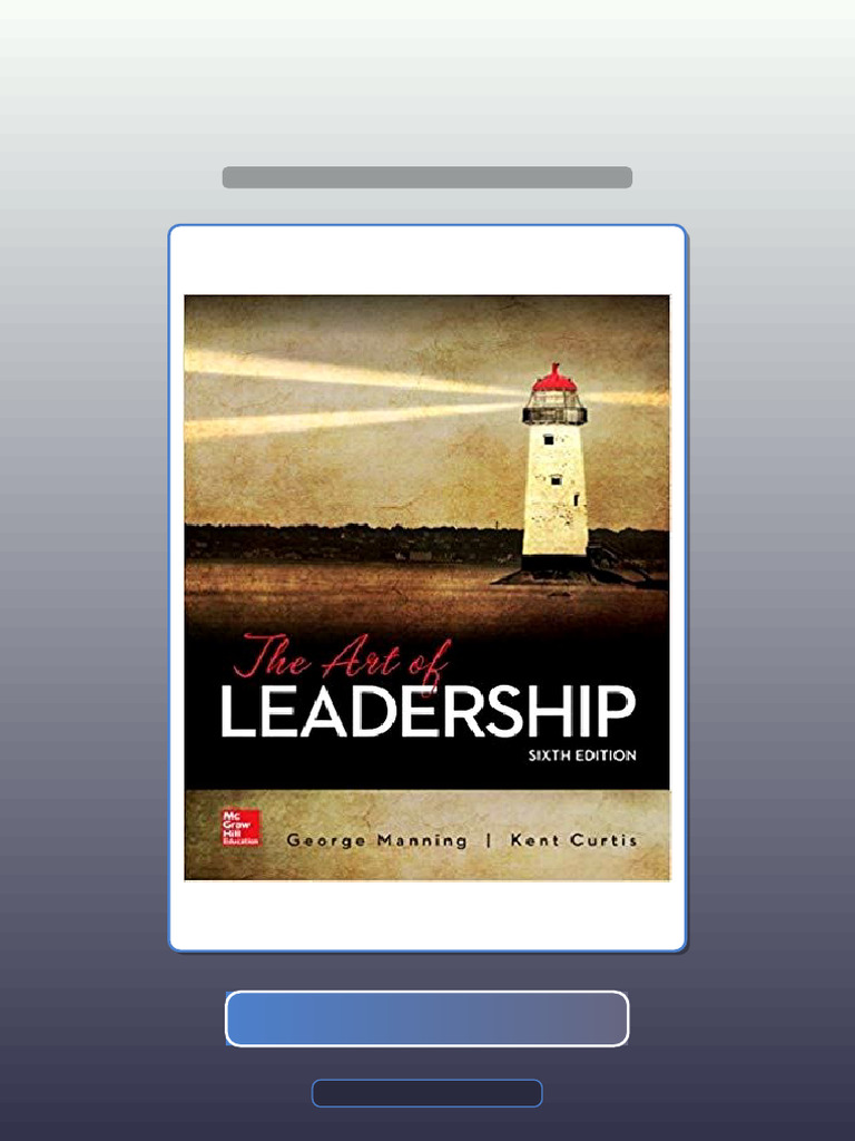 Test Bank of the Art of Leadership 6th Edition eBook and TestBank ...
