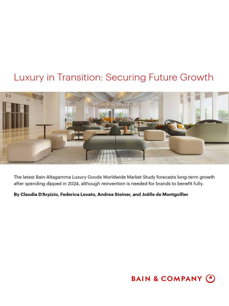 Luxury Market Trends and Future Growth | PDF | Luxury Goods | Tourism