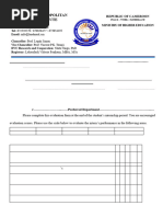 Supervisor Comments on Internship Evaluation | PDF