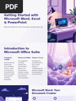 Overview of MS Word, Excel, and PowerPoint | PDF | Microsoft Word ...
