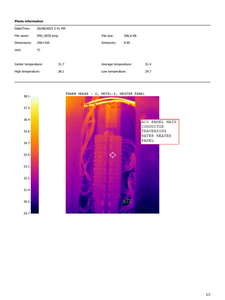 Temperature Data for Heating Units | PDF