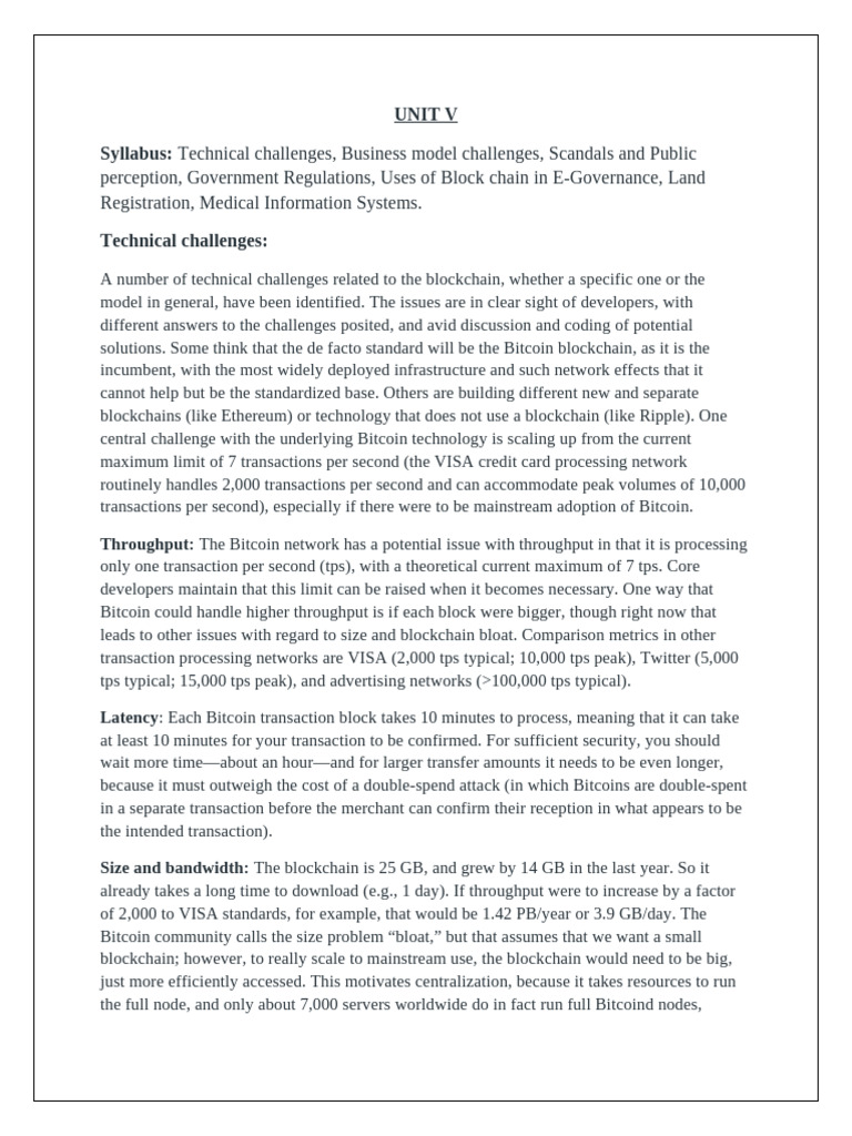 BCT 5 | PDF | Cryptocurrency | Bitcoin