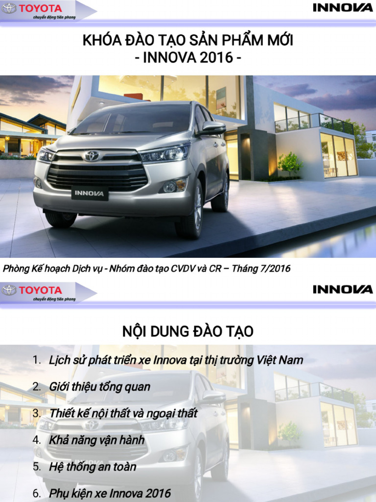 Innova 2016 | PDF