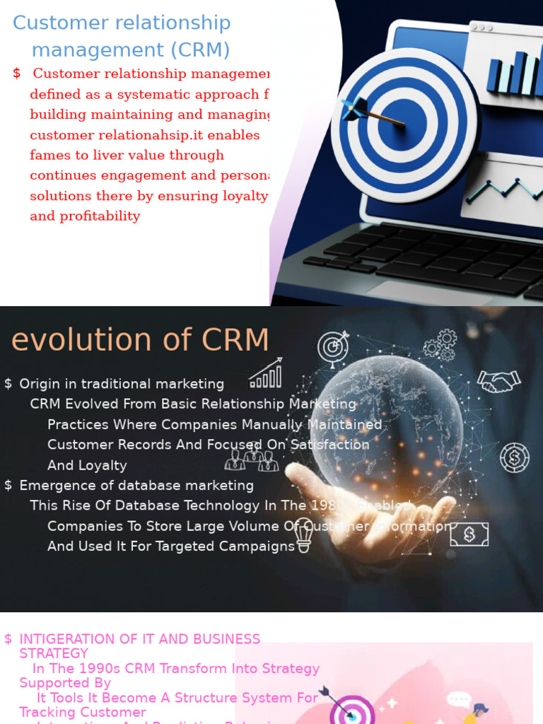 Evolution of Customer Relationship Management | PDF