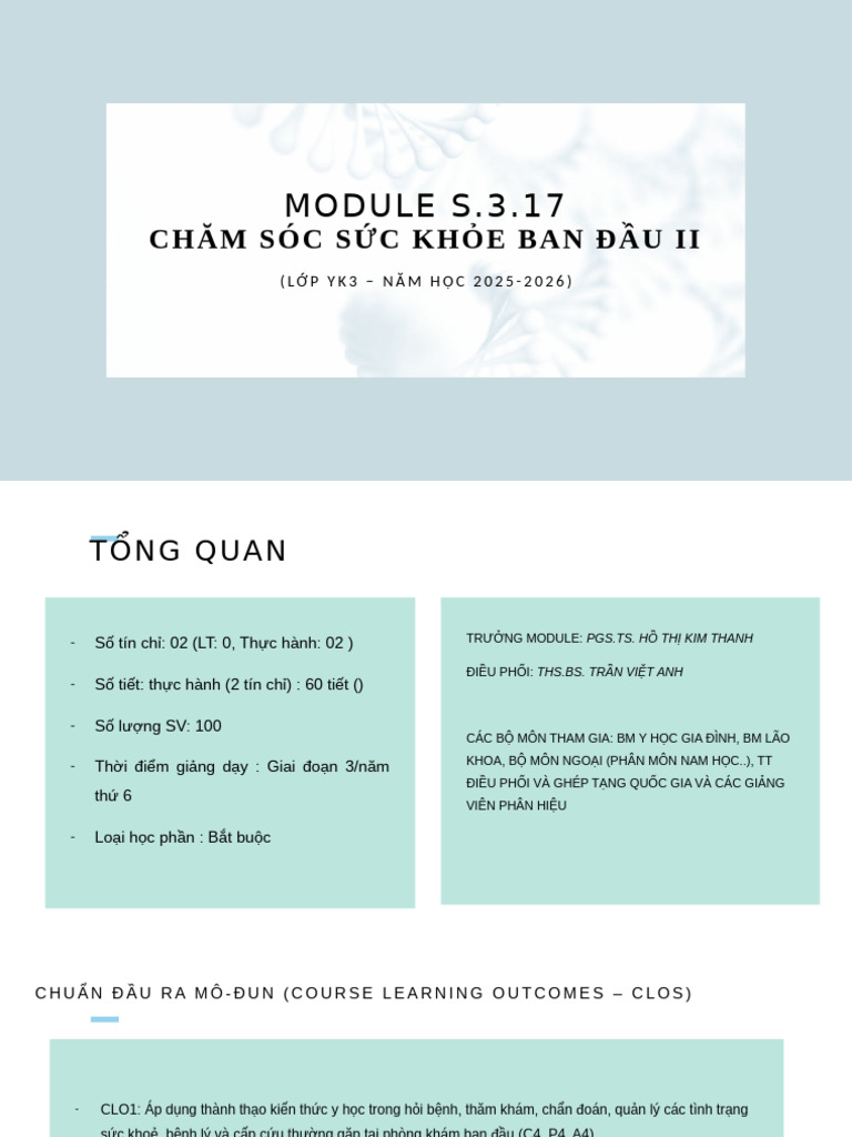 Module S 3.17 Gioi Thieu 2025 | PDF