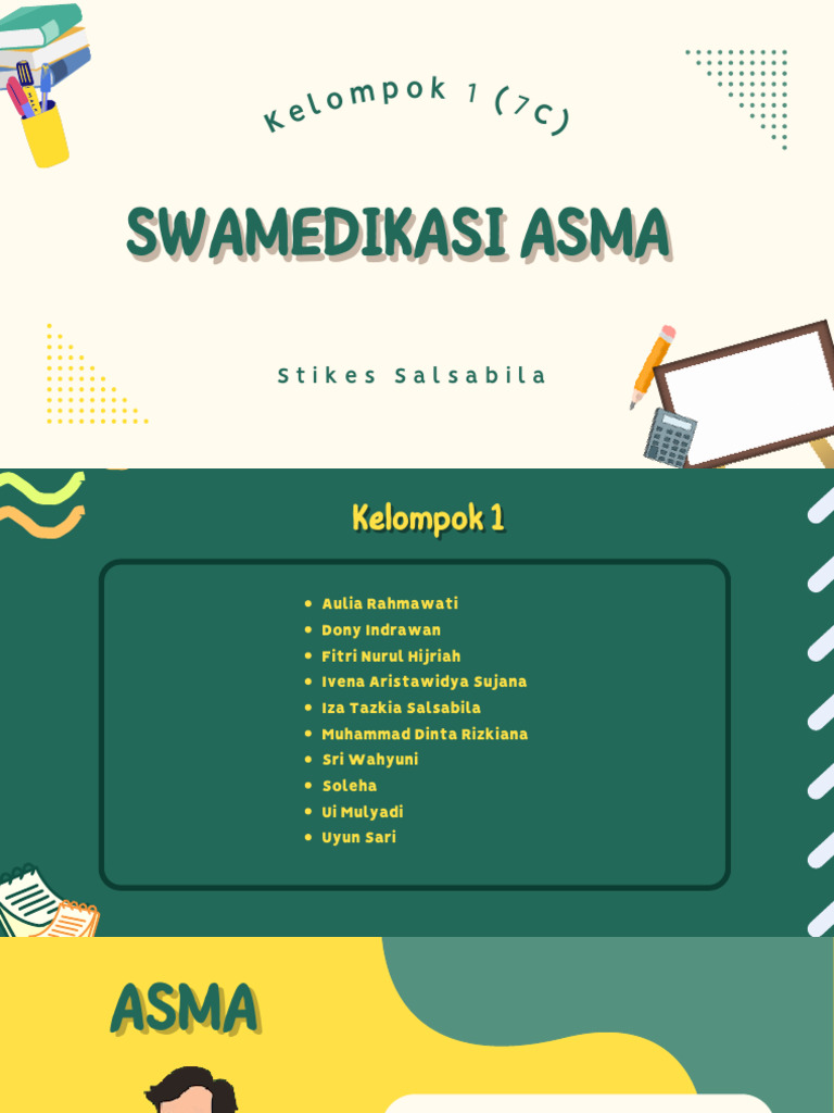 SWAMEDIKASI ASMA - 7C FARMASI | PDF