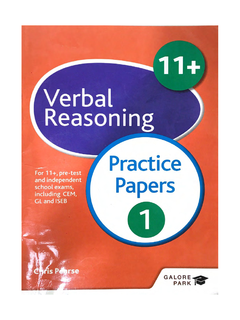 11+ VR Practice Papers 1 | PDF