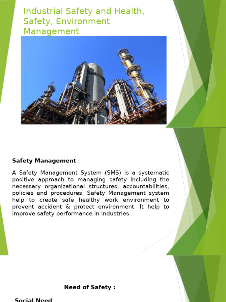 Industrial Safety Management Overview | PDF | Personal Protective ...